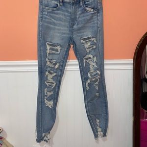 American Eagle outfitters ripped jeans